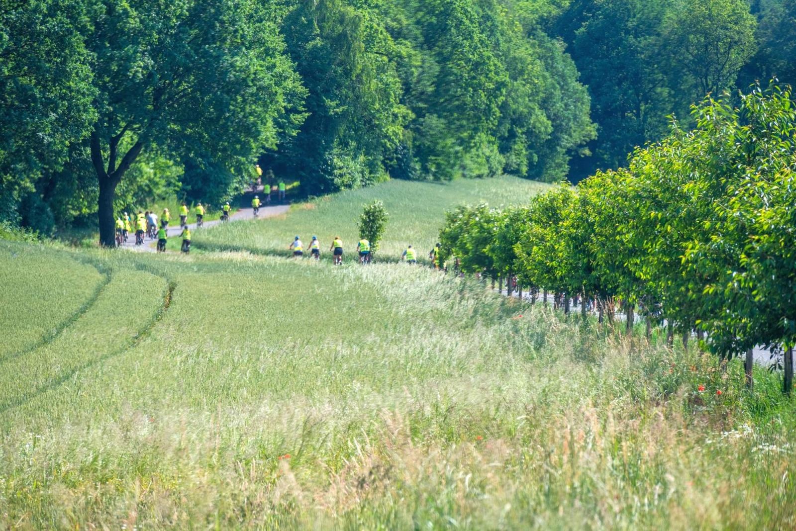 Zdjęcie w galerii na portalu naszraciborz.pl: Polsko-czeski rajd rowerowy szlakiem rodów pogranicza wiadomości z regionu