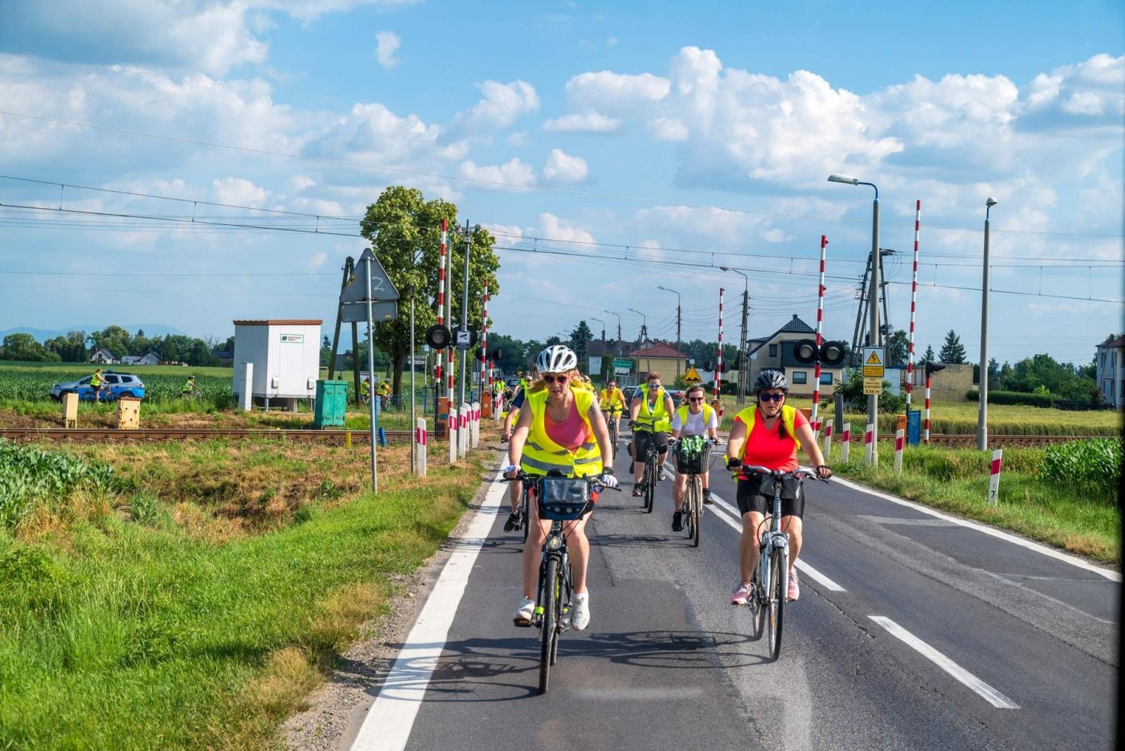 Zdjęcie w galerii na portalu naszraciborz.pl: Polsko-czeski rajd rowerowy szlakiem rodów pogranicza wiadomości z regionu