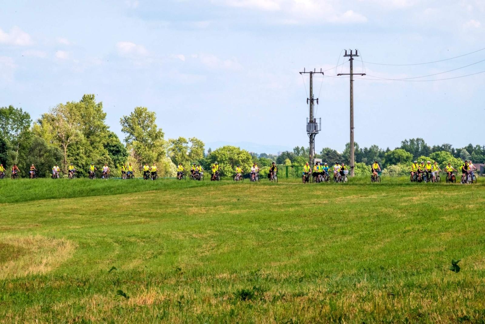 Zdjęcie w galerii na portalu naszraciborz.pl: Polsko-czeski rajd rowerowy szlakiem rodów pogranicza wiadomości z regionu