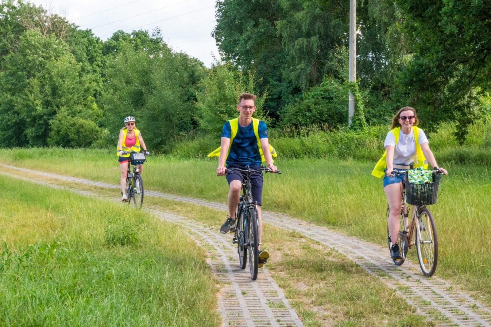 Zdjęcie w galerii na portalu naszraciborz.pl: Polsko-czeski rajd rowerowy szlakiem rodów pogranicza wiadomości z regionu
