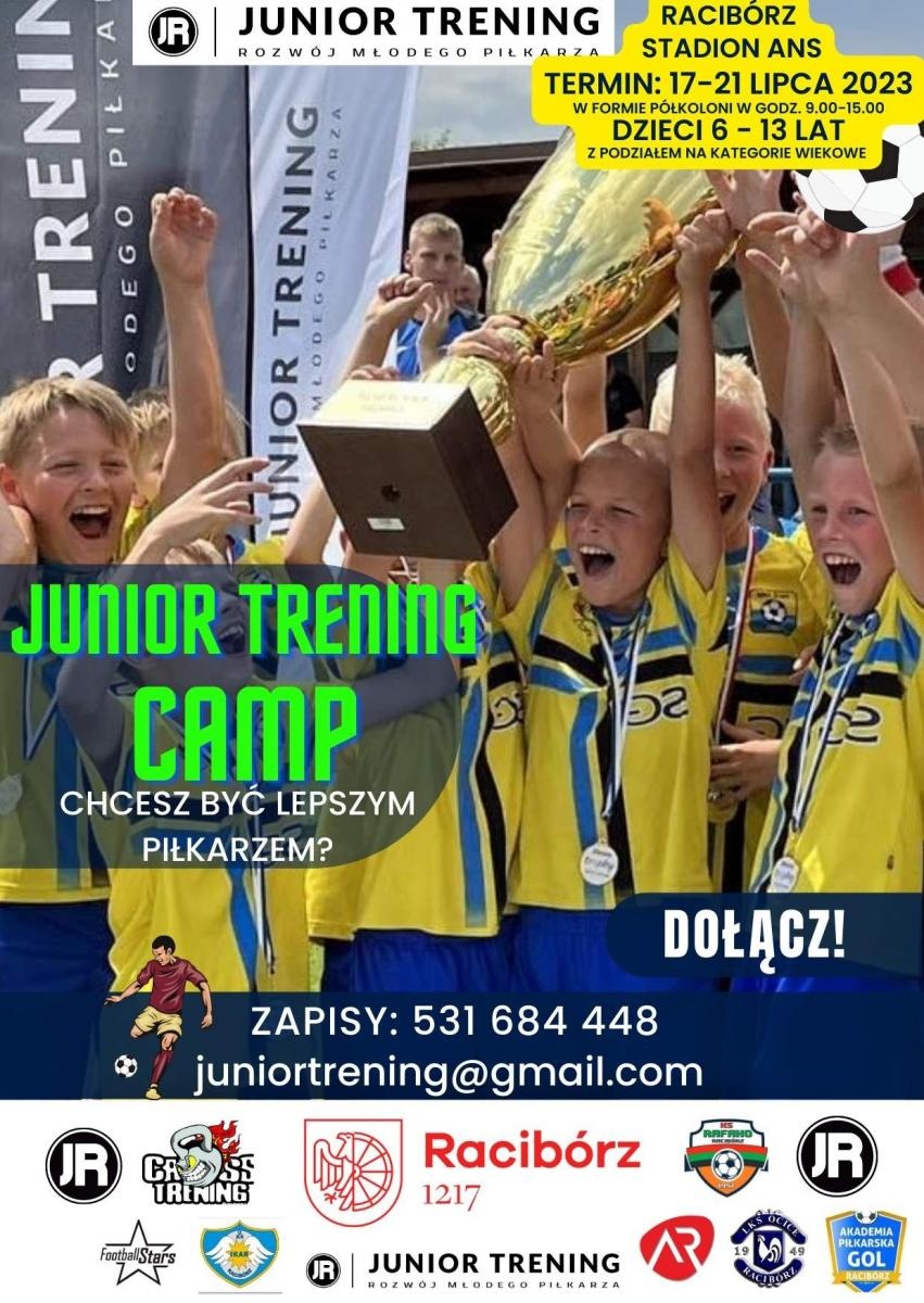 Zdjęcie w galerii na portalu naszraciborz.pl: Piłkarski Camp w Raciborzu. Doskonała okazja do rozwoju piłkarskich umiejętności [ZAPISY] wiadomości z regionu