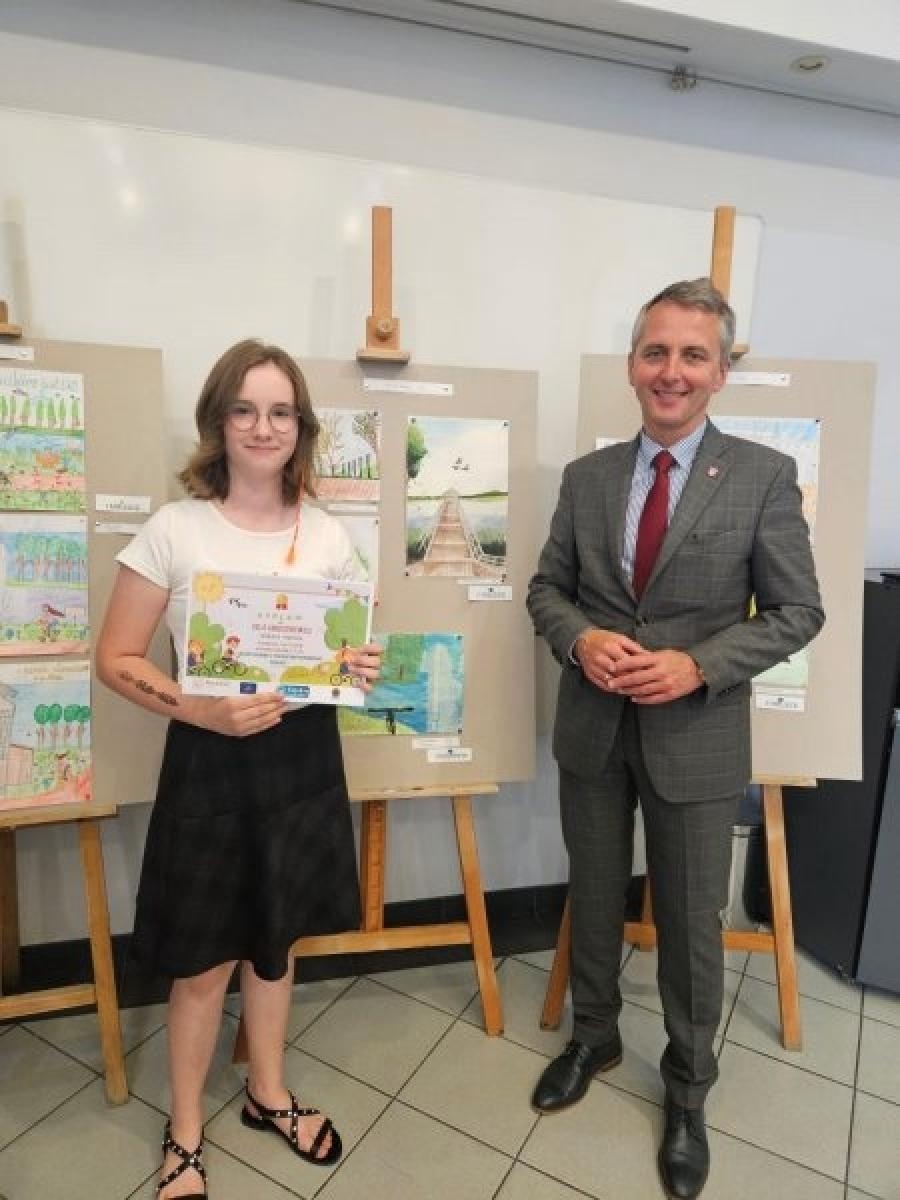 Zdjęcie w galerii na portalu naszraciborz.pl: Rozstrzygnięto konkurs Zielony Racibórz z perspektywy rowerowego siodełka wiadomości z regionu