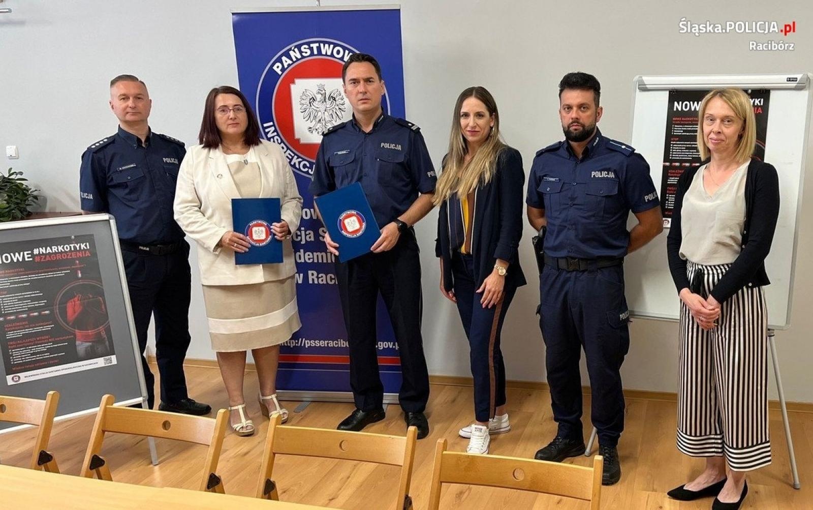 Zdjęcie w galerii na portalu naszraciborz.pl: Raciborska Policja i Sanepid podpisały porozumienie wiadomości z regionu