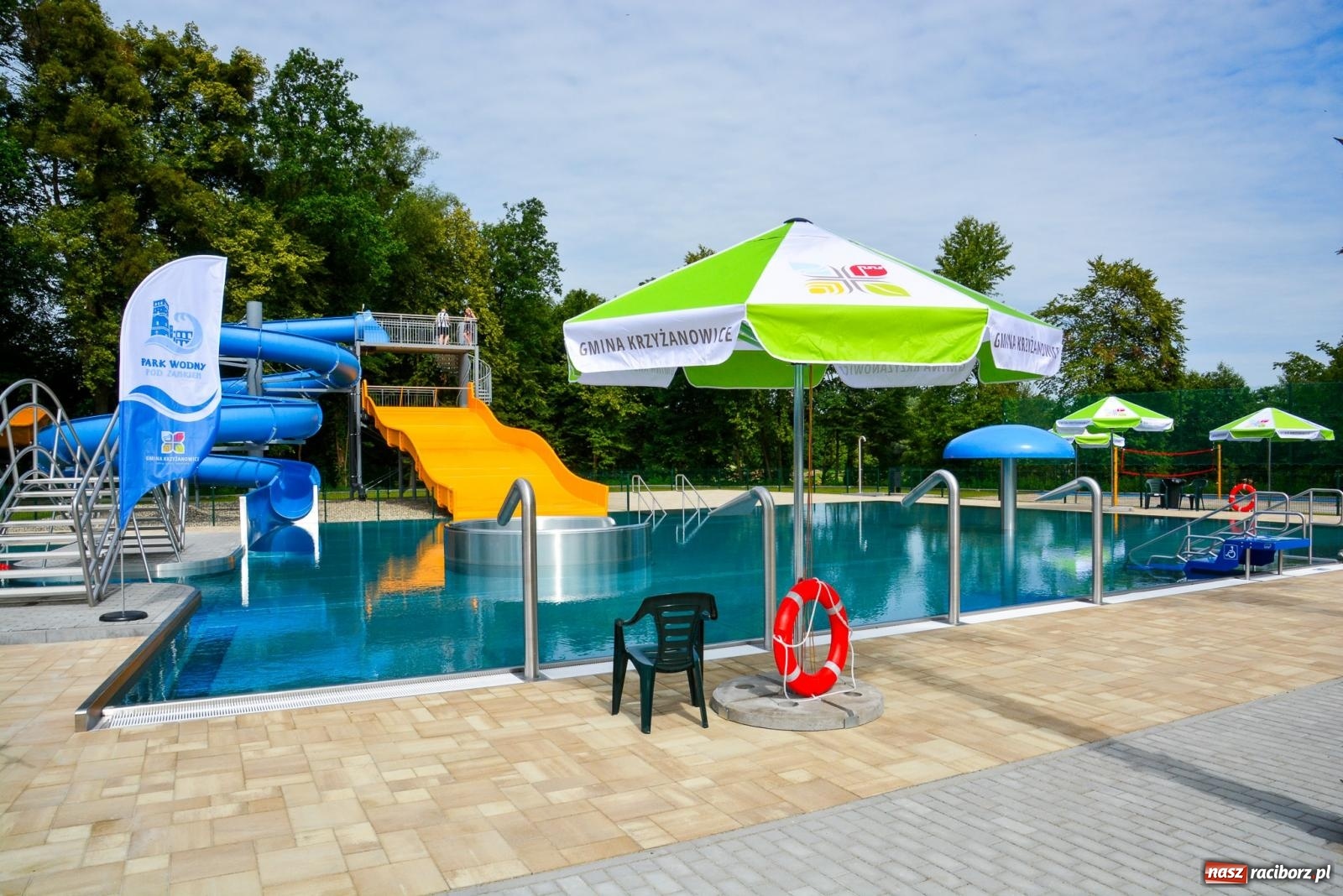 Zdjęcie w galerii na portalu naszraciborz.pl: Kąpielisko w Tworkowie już czynne. To najnowocześniejszy obiekt w powiecie wiadomości z regionu