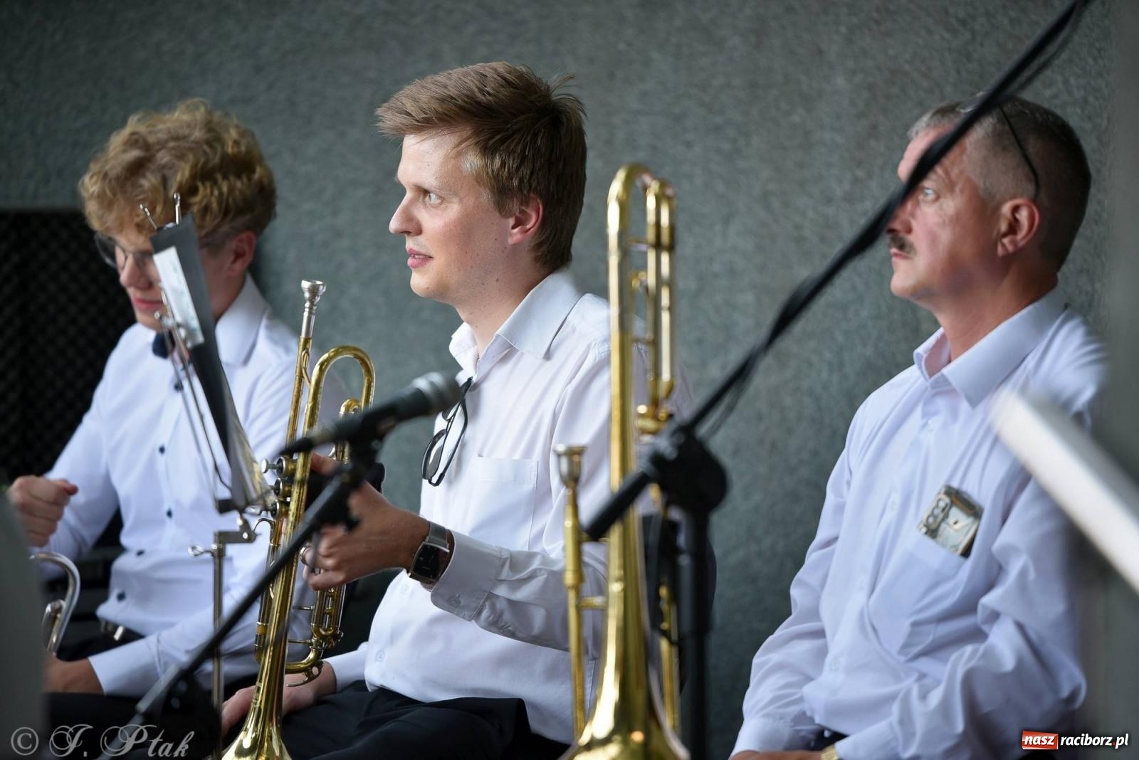 Zdjęcie w galerii na portalu naszraciborz.pl: Orkiestry z RCK-u dały koncert w parku im. Miasta Roth wiadomości z regionu