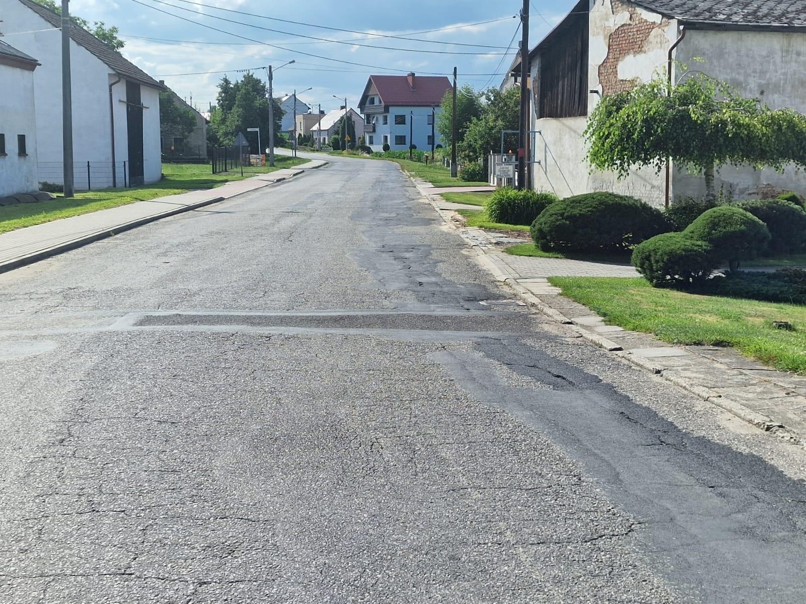 Zdjęcie w galerii na portalu naszraciborz.pl: Rusza remont drogi Tworków - Bolesław - Borucin wiadomości z regionu