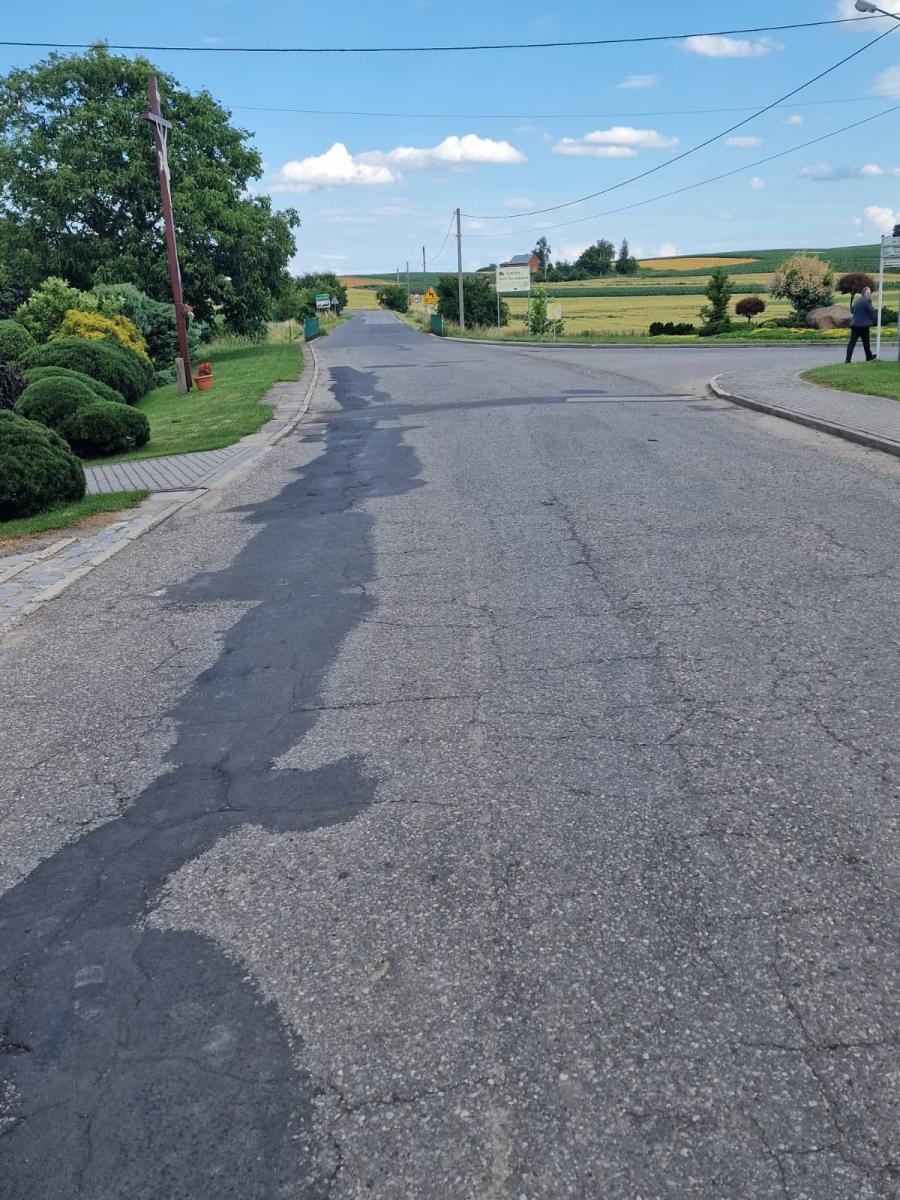 Zdjęcie w galerii na portalu naszraciborz.pl: Rusza remont drogi Tworków - Bolesław - Borucin wiadomości z regionu