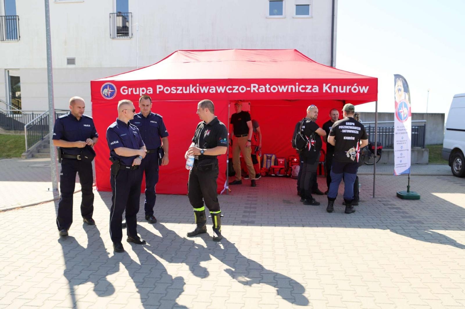 Zdjęcie w galerii na portalu naszraciborz.pl: W czaszy zbiornika Racibórz zorganizowano manewry poszukiwawczo-ratownicze [FOTO] wiadomości z regionu