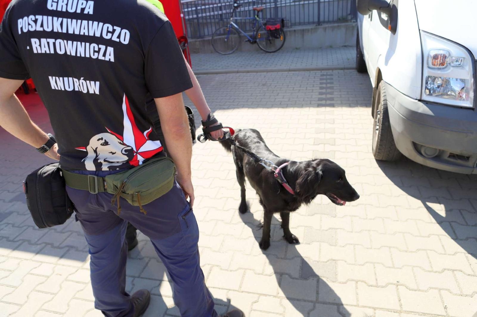 Zdjęcie w galerii na portalu naszraciborz.pl: W czaszy zbiornika Racibórz zorganizowano manewry poszukiwawczo-ratownicze [FOTO] wiadomości z regionu