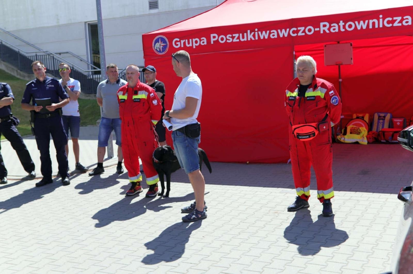 Zdjęcie w galerii na portalu naszraciborz.pl: W czaszy zbiornika Racibórz zorganizowano manewry poszukiwawczo-ratownicze [FOTO] wiadomości z regionu