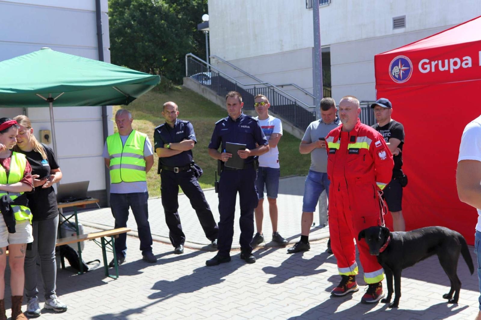 Zdjęcie w galerii na portalu naszraciborz.pl: W czaszy zbiornika Racibórz zorganizowano manewry poszukiwawczo-ratownicze [FOTO] wiadomości z regionu