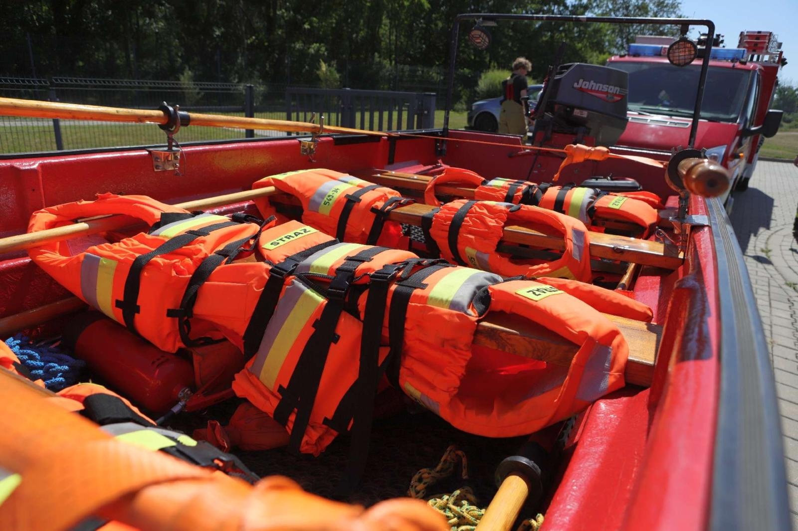 Zdjęcie w galerii na portalu naszraciborz.pl: W czaszy zbiornika Racibórz zorganizowano manewry poszukiwawczo-ratownicze [FOTO] wiadomości z regionu