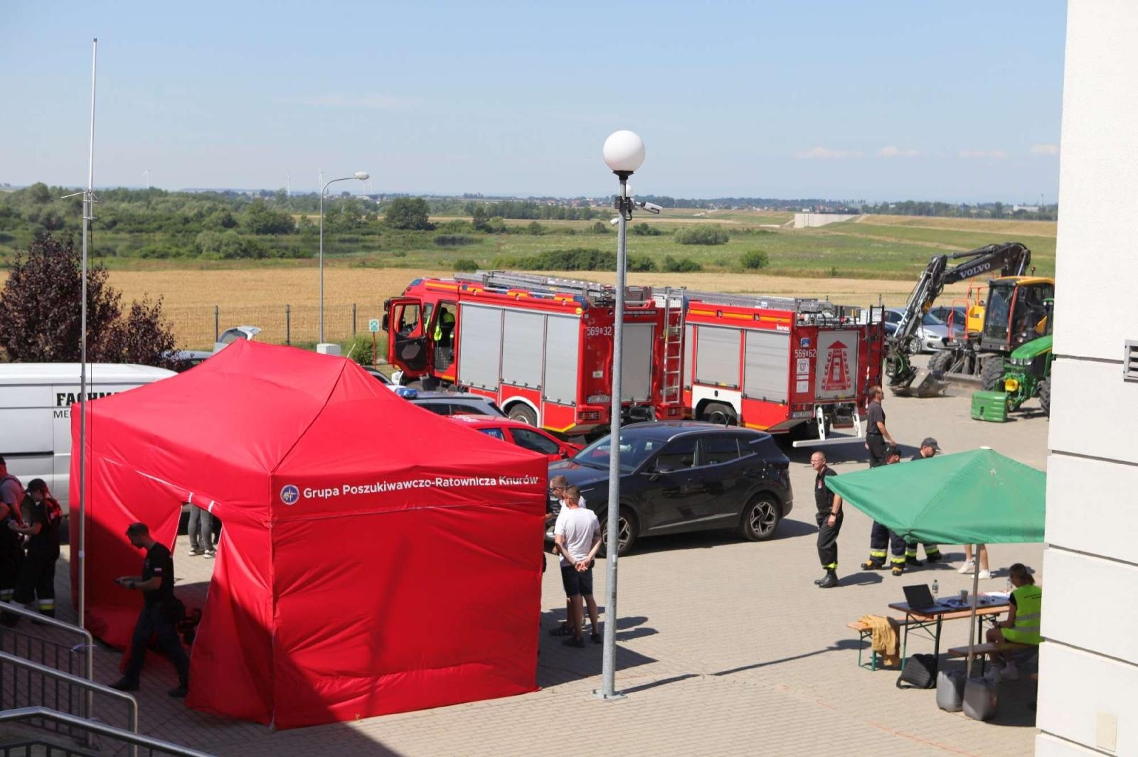 Zdjęcie w galerii na portalu naszraciborz.pl: W czaszy zbiornika Racibórz zorganizowano manewry poszukiwawczo-ratownicze [FOTO] wiadomości z regionu