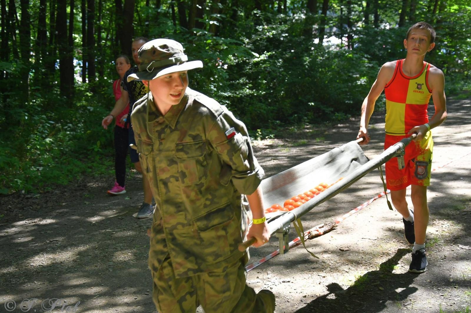Zdjęcie w galerii na portalu naszraciborz.pl: Bieg Zwiadowców w raciborskim lesie Obora wiadomości z regionu