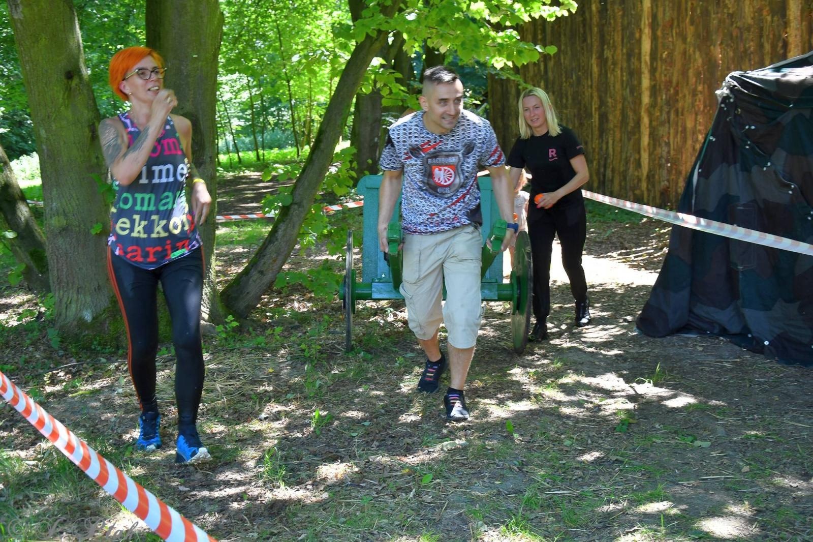 Zdjęcie w galerii na portalu naszraciborz.pl: Bieg Zwiadowców w raciborskim lesie Obora wiadomości z regionu