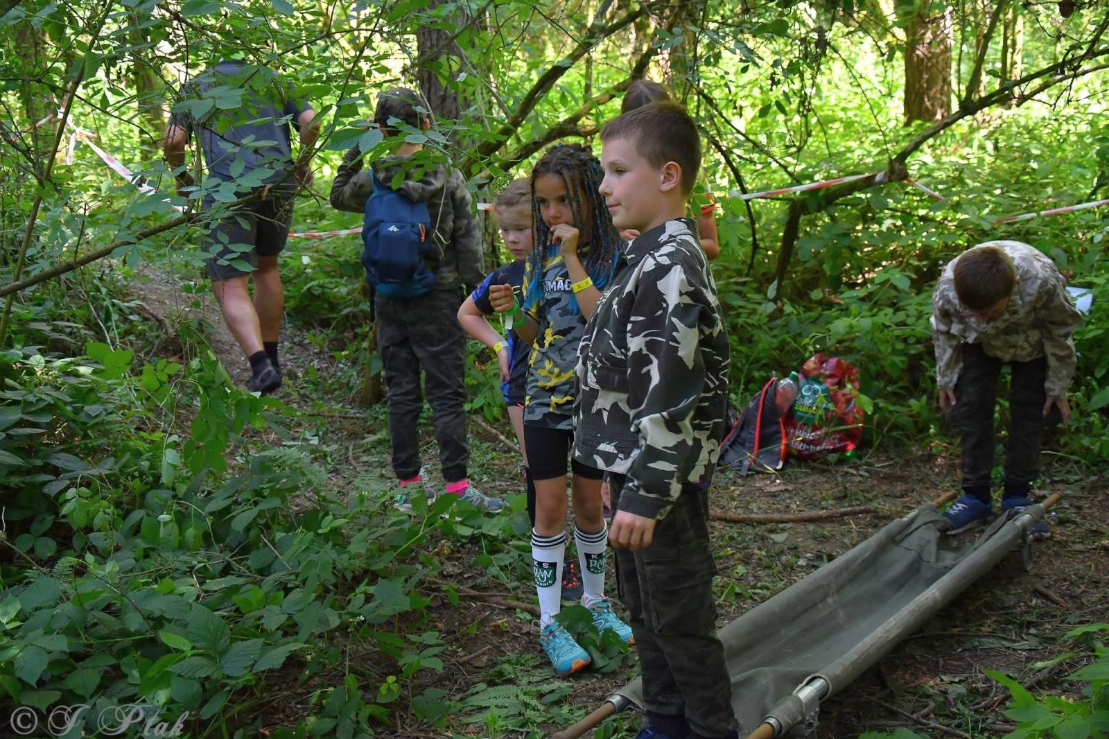 Zdjęcie w galerii na portalu naszraciborz.pl: Bieg Zwiadowców w raciborskim lesie Obora wiadomości z regionu