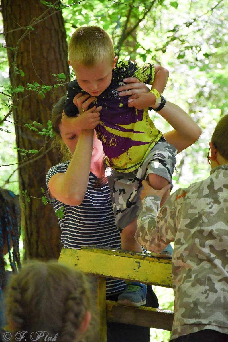 Zdjęcie w galerii na portalu naszraciborz.pl: Bieg Zwiadowców w raciborskim lesie Obora wiadomości z regionu