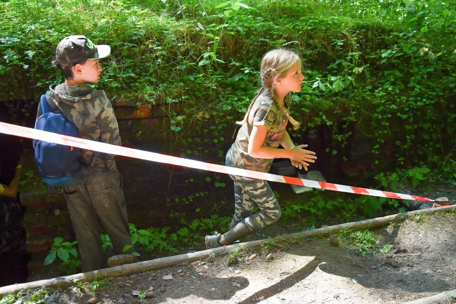 Zdjęcie w galerii na portalu naszraciborz.pl: Bieg Zwiadowców w raciborskim lesie Obora wiadomości z regionu