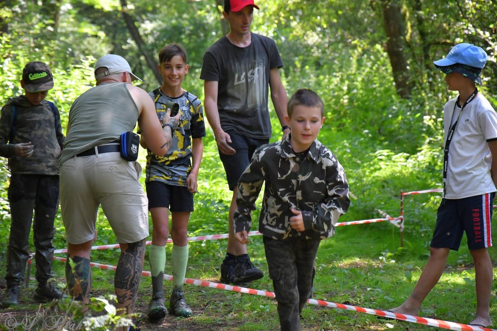Zdjęcie w galerii na portalu naszraciborz.pl: Bieg Zwiadowców w raciborskim lesie Obora wiadomości z regionu