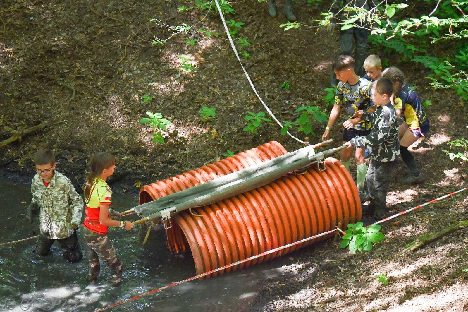 Zdjęcie w galerii na portalu naszraciborz.pl: Bieg Zwiadowców w raciborskim lesie Obora wiadomości z regionu