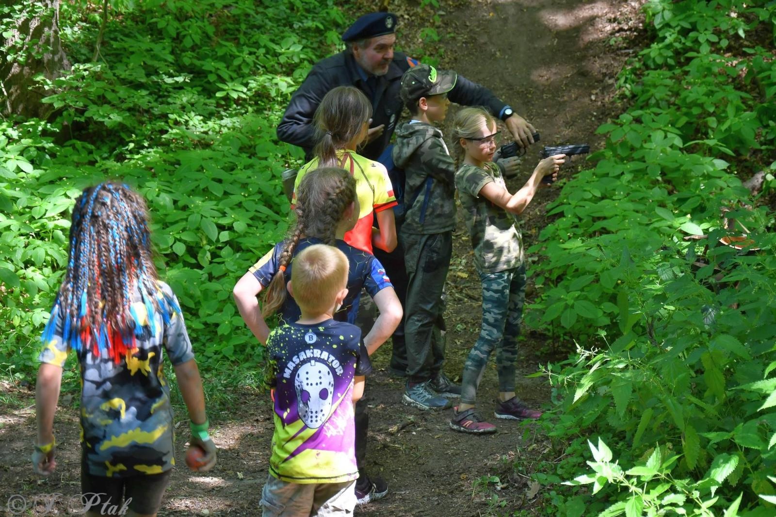 Zdjęcie w galerii na portalu naszraciborz.pl: Bieg Zwiadowców w raciborskim lesie Obora wiadomości z regionu