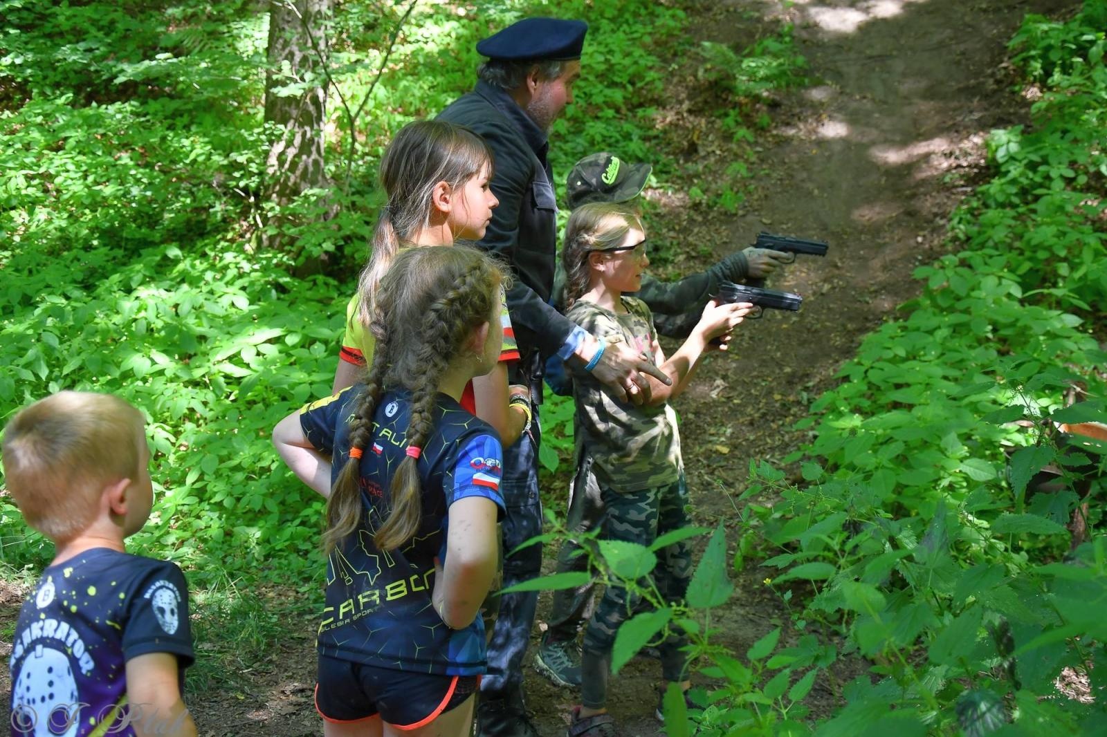 Zdjęcie w galerii na portalu naszraciborz.pl: Bieg Zwiadowców w raciborskim lesie Obora wiadomości z regionu