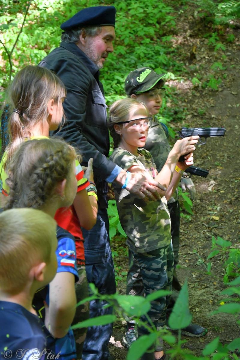 Zdjęcie w galerii na portalu naszraciborz.pl: Bieg Zwiadowców w raciborskim lesie Obora wiadomości z regionu