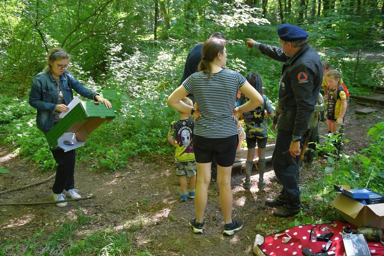 Zdjęcie w galerii na portalu naszraciborz.pl: Bieg Zwiadowców w raciborskim lesie Obora wiadomości z regionu