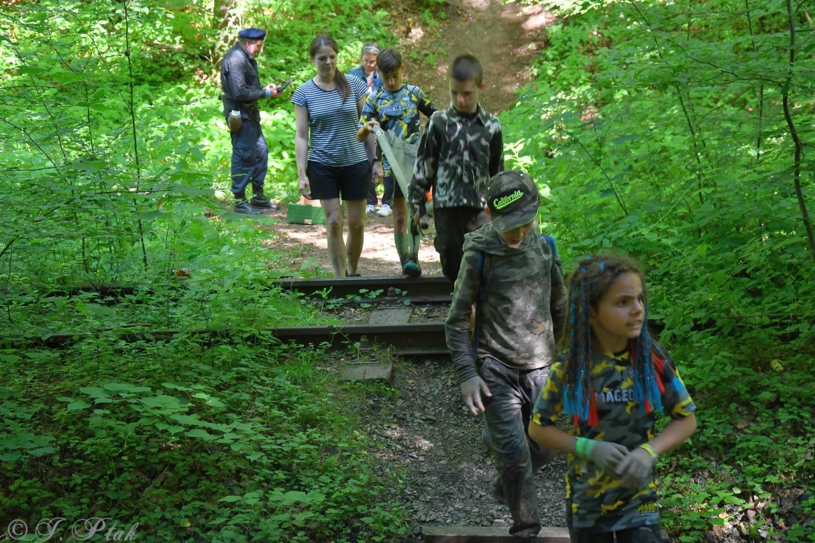 Zdjęcie w galerii na portalu naszraciborz.pl: Bieg Zwiadowców w raciborskim lesie Obora wiadomości z regionu