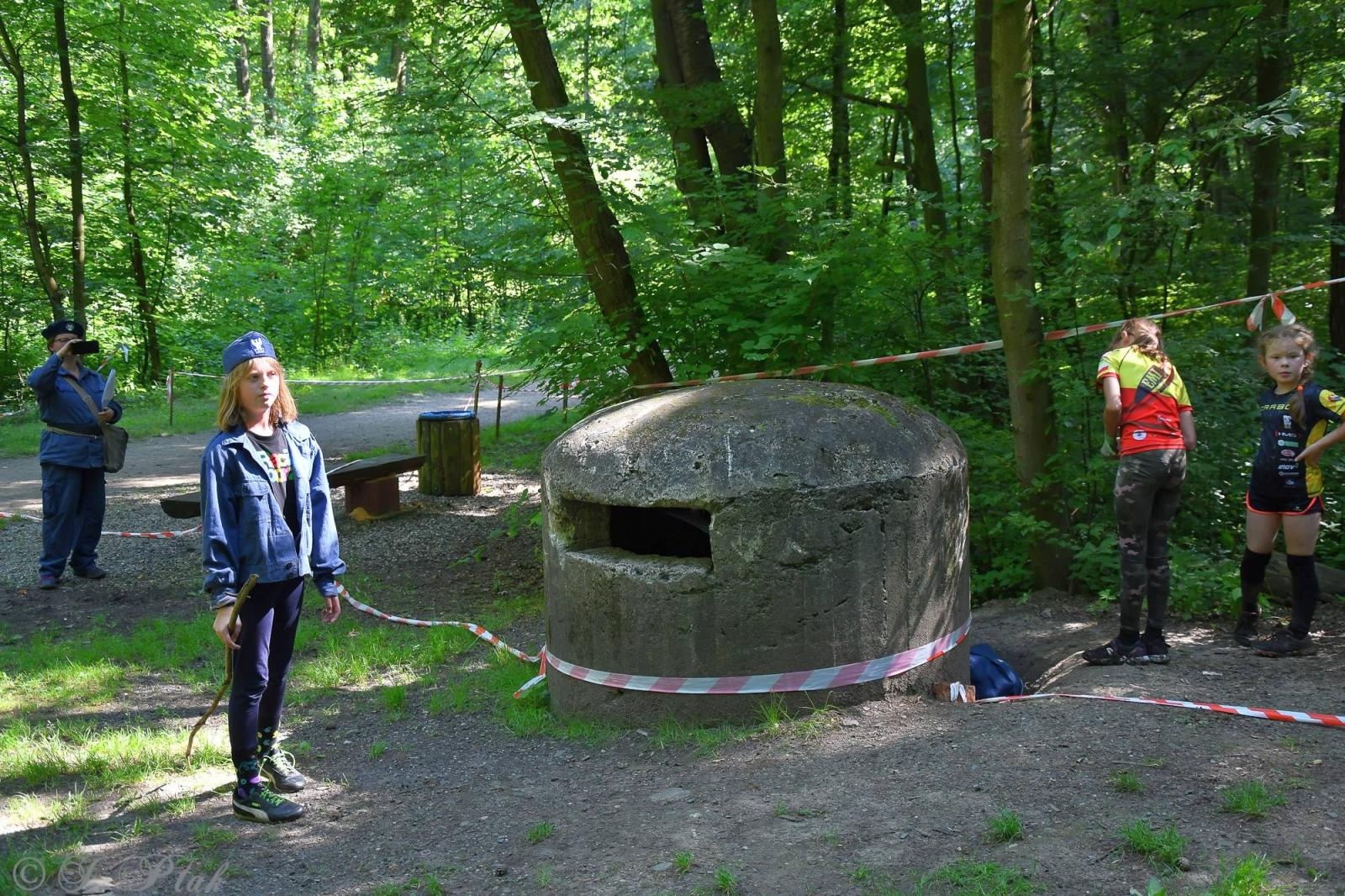 Zdjęcie w galerii na portalu naszraciborz.pl: Bieg Zwiadowców w raciborskim lesie Obora wiadomości z regionu