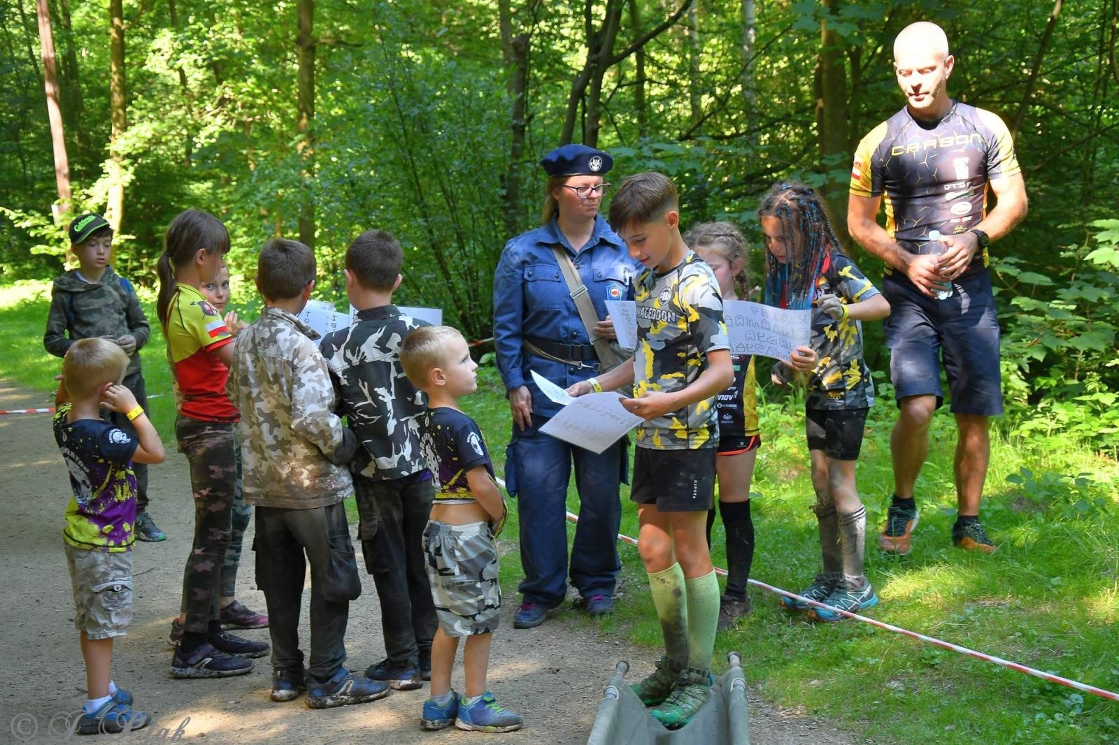 Zdjęcie w galerii na portalu naszraciborz.pl: Bieg Zwiadowców w raciborskim lesie Obora wiadomości z regionu