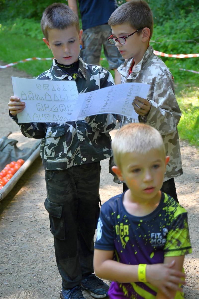 Zdjęcie w galerii na portalu naszraciborz.pl: Bieg Zwiadowców w raciborskim lesie Obora wiadomości z regionu