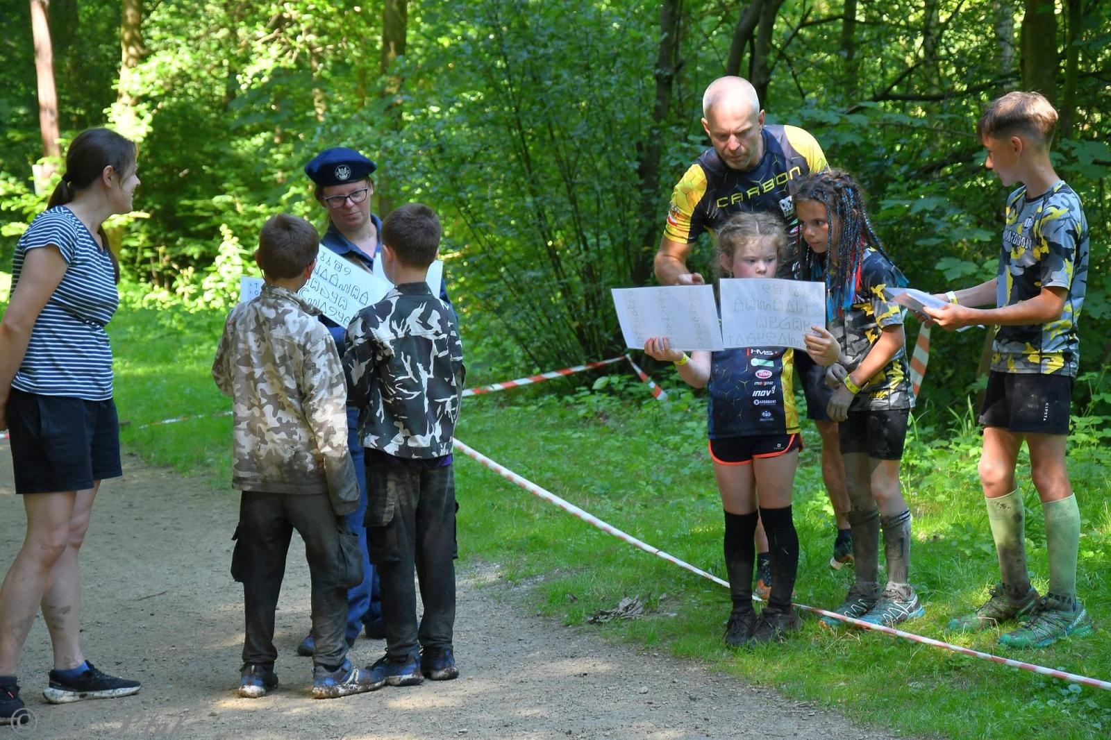 Zdjęcie w galerii na portalu naszraciborz.pl: Bieg Zwiadowców w raciborskim lesie Obora wiadomości z regionu