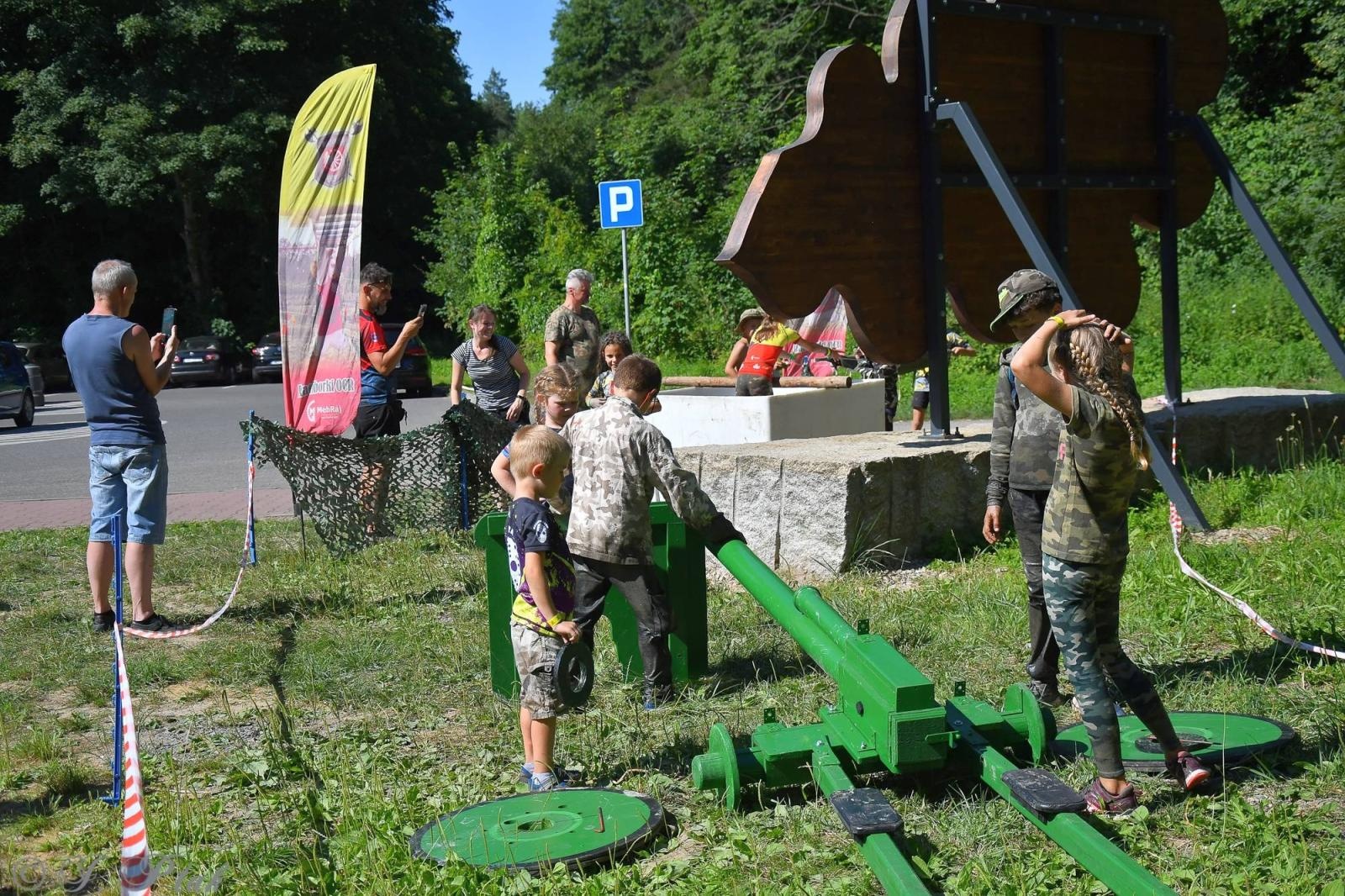 Zdjęcie w galerii na portalu naszraciborz.pl: Bieg Zwiadowców w raciborskim lesie Obora wiadomości z regionu