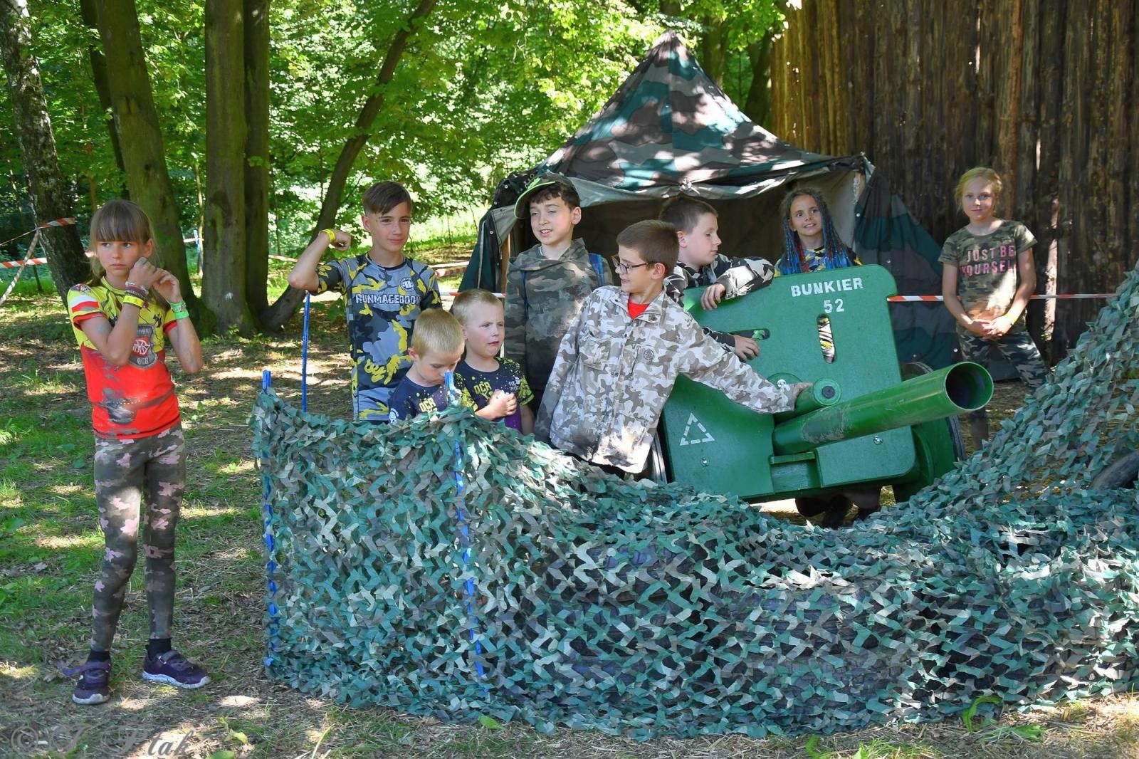 Zdjęcie w galerii na portalu naszraciborz.pl: Bieg Zwiadowców w raciborskim lesie Obora wiadomości z regionu