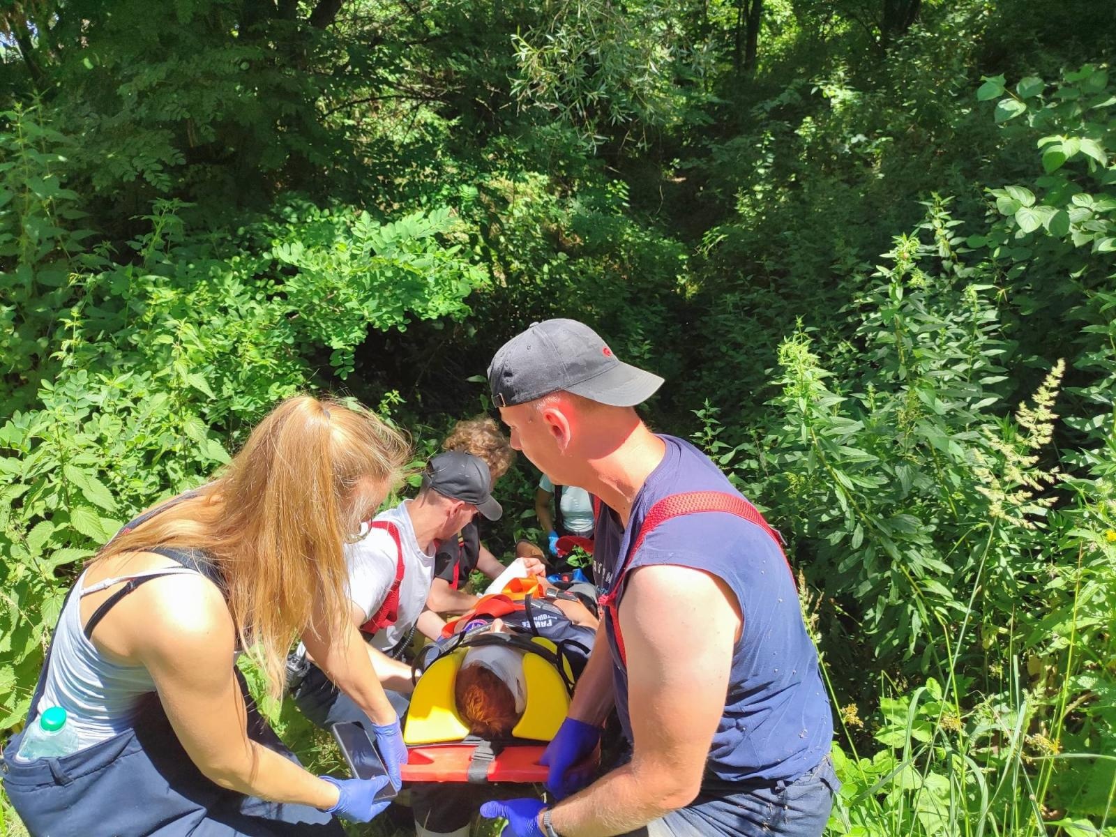 Zdjęcie w galerii na portalu naszraciborz.pl: Grupa poszukiwawczo-ratownicza z Knurowa i strażacy naszych OSP szukali na zbiorniku chorego wędkarza wiadomości z regionu
