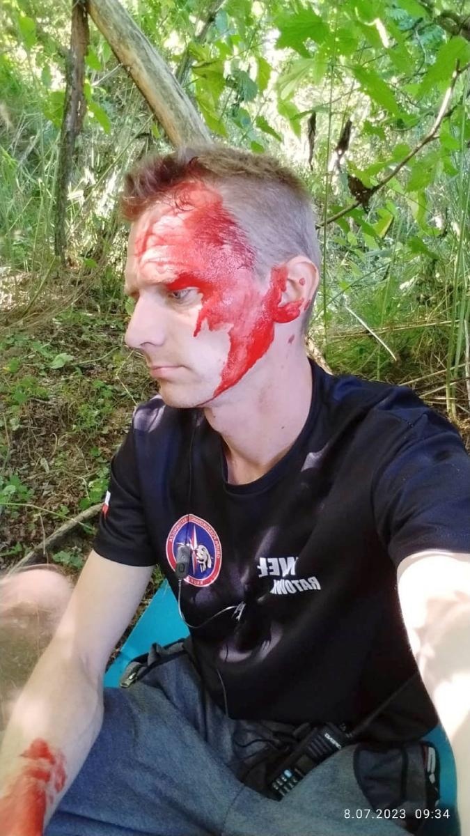 Zdjęcie w galerii na portalu naszraciborz.pl: Grupa poszukiwawczo-ratownicza z Knurowa i strażacy naszych OSP szukali na zbiorniku chorego wędkarza wiadomości z regionu