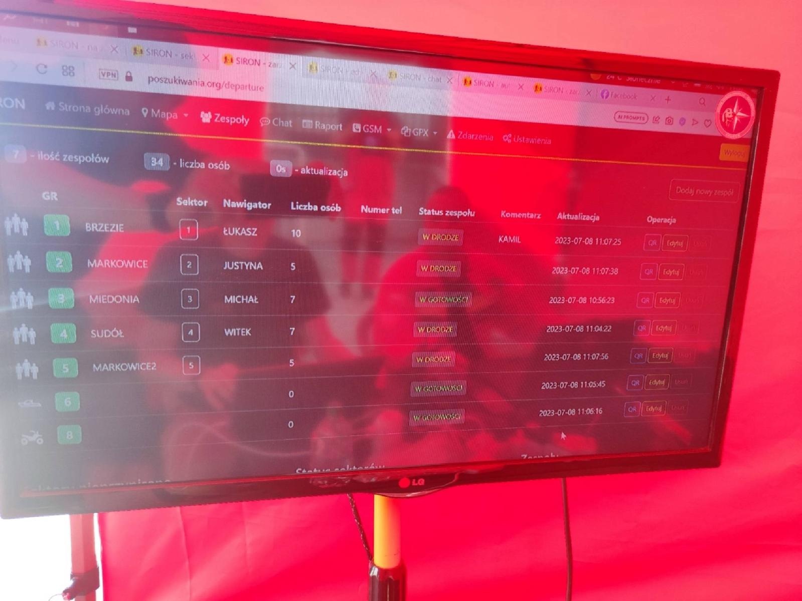 Zdjęcie w galerii na portalu naszraciborz.pl: Grupa poszukiwawczo-ratownicza z Knurowa i strażacy naszych OSP szukali na zbiorniku chorego wędkarza wiadomości z regionu