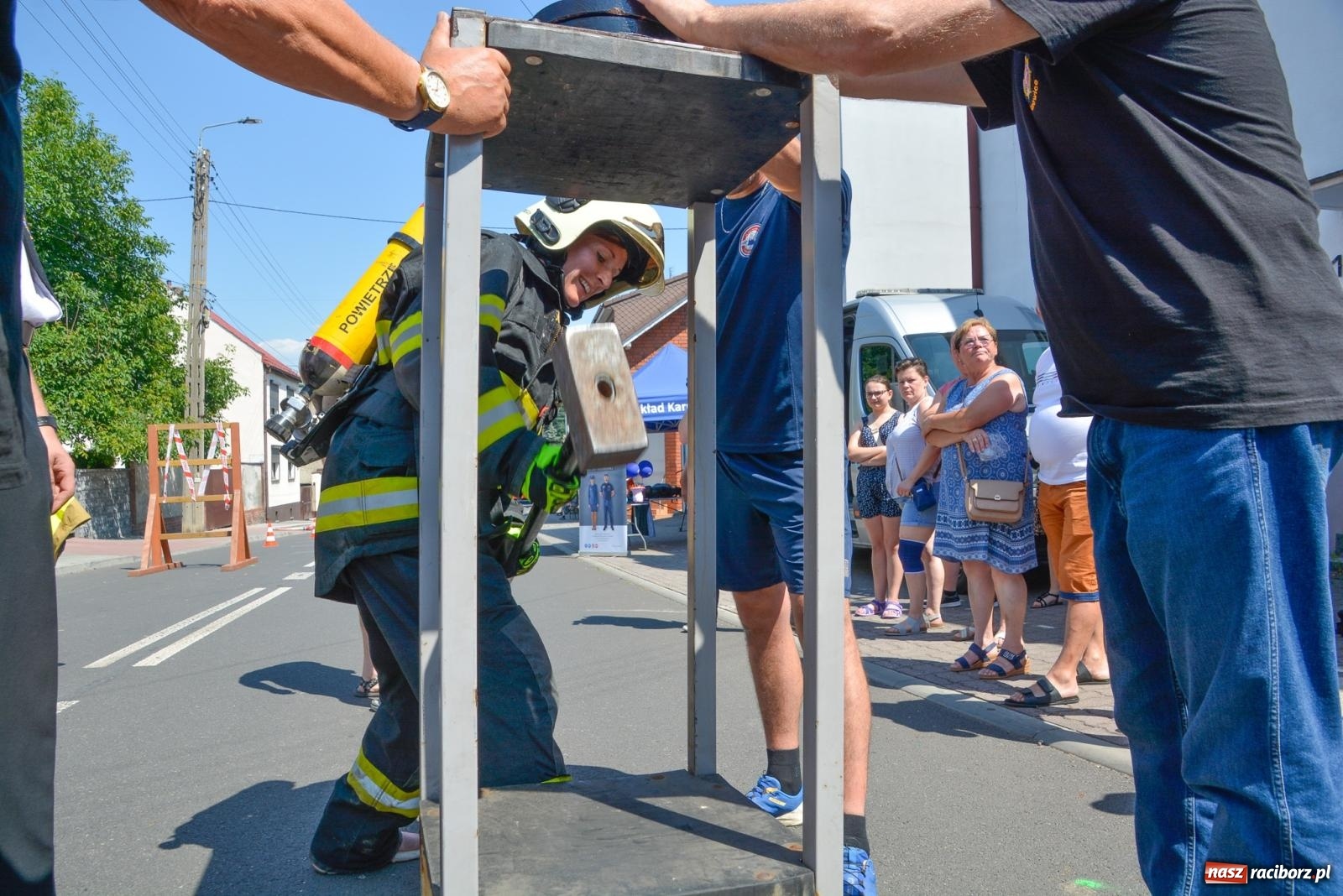 Zdjęcie w galerii na portalu naszraciborz.pl: Żelazny jak strażak. Międzynarodowa rywalizacja w Krzanowicach [FOTO i WIDEO] wiadomości z regionu