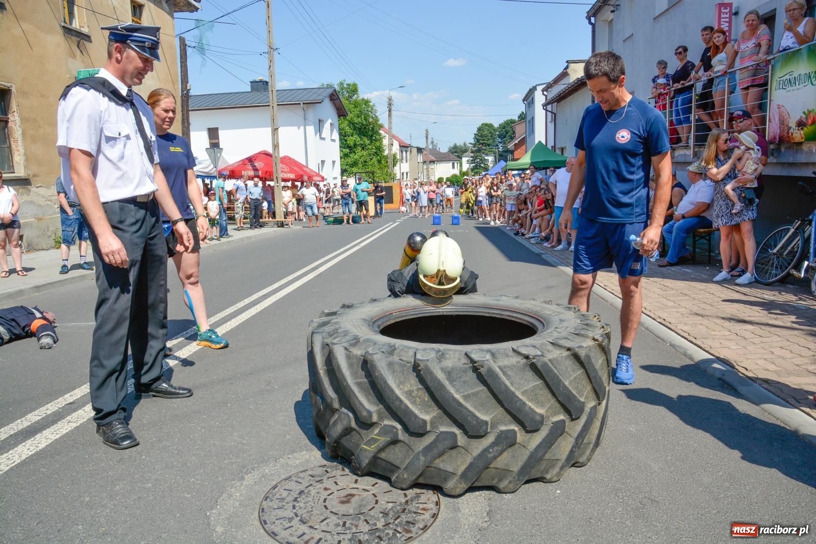 Zdjęcie w galerii na portalu naszraciborz.pl: Żelazny jak strażak. Międzynarodowa rywalizacja w Krzanowicach [FOTO i WIDEO] wiadomości z regionu