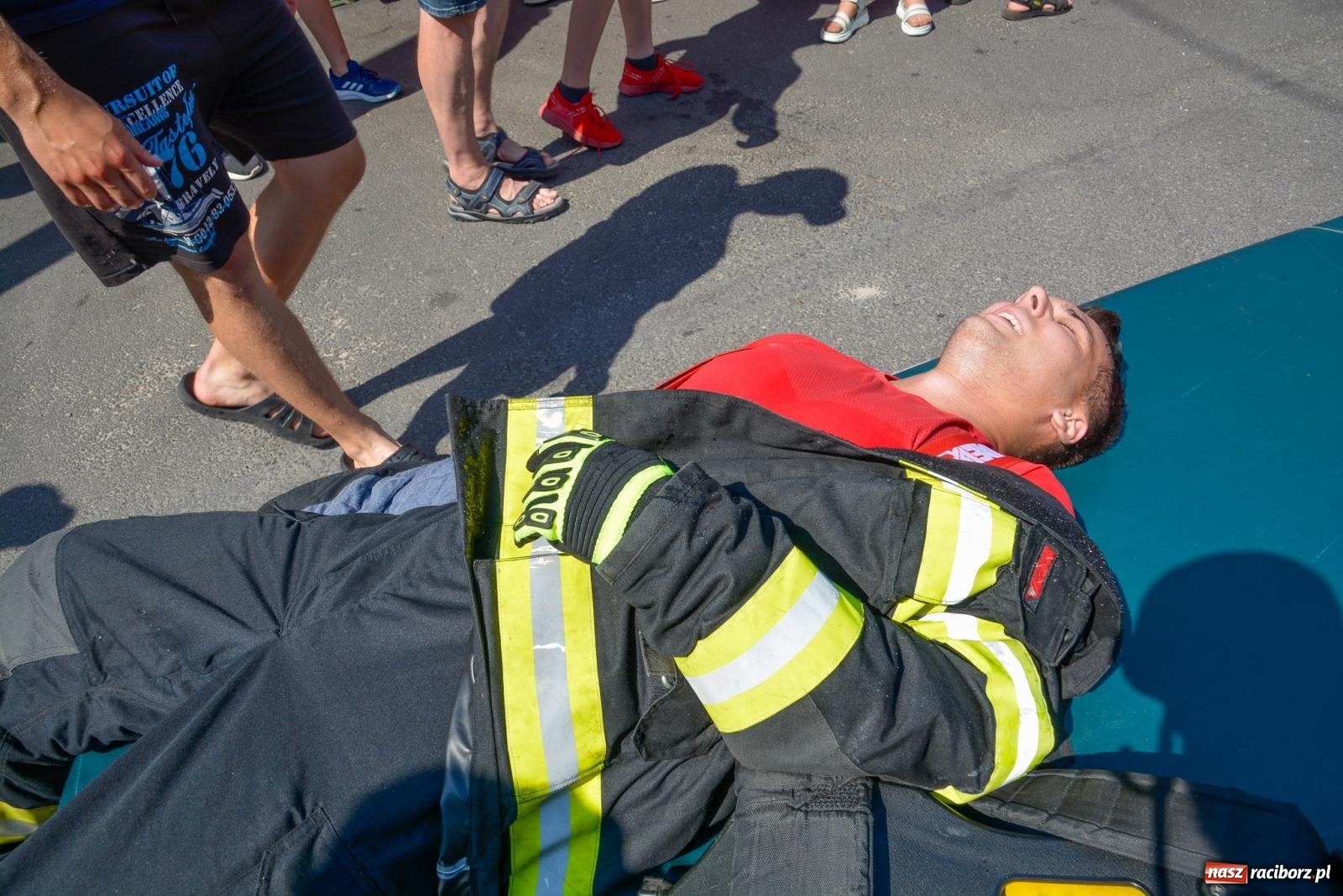 Zdjęcie w galerii na portalu naszraciborz.pl: Żelazny jak strażak. Międzynarodowa rywalizacja w Krzanowicach [FOTO i WIDEO] wiadomości z regionu