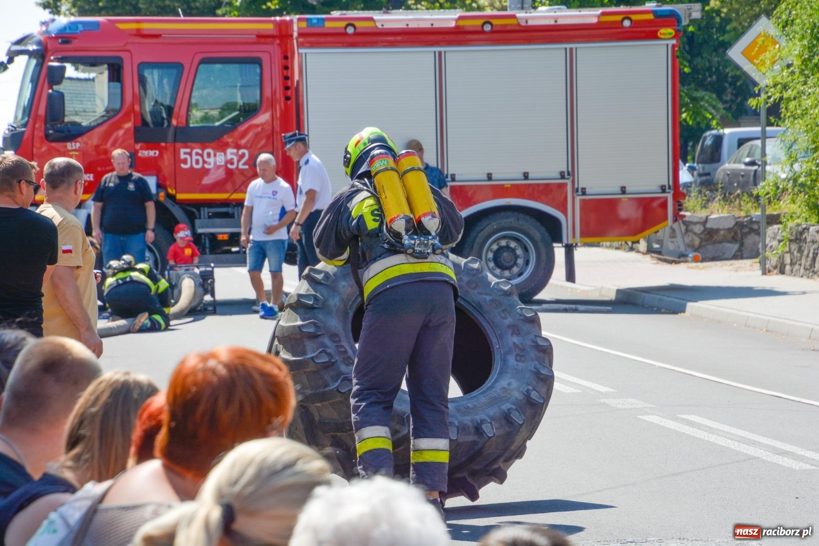 Zdjęcie w galerii na portalu naszraciborz.pl: Żelazny jak strażak. Międzynarodowa rywalizacja w Krzanowicach [FOTO i WIDEO] wiadomości z regionu
