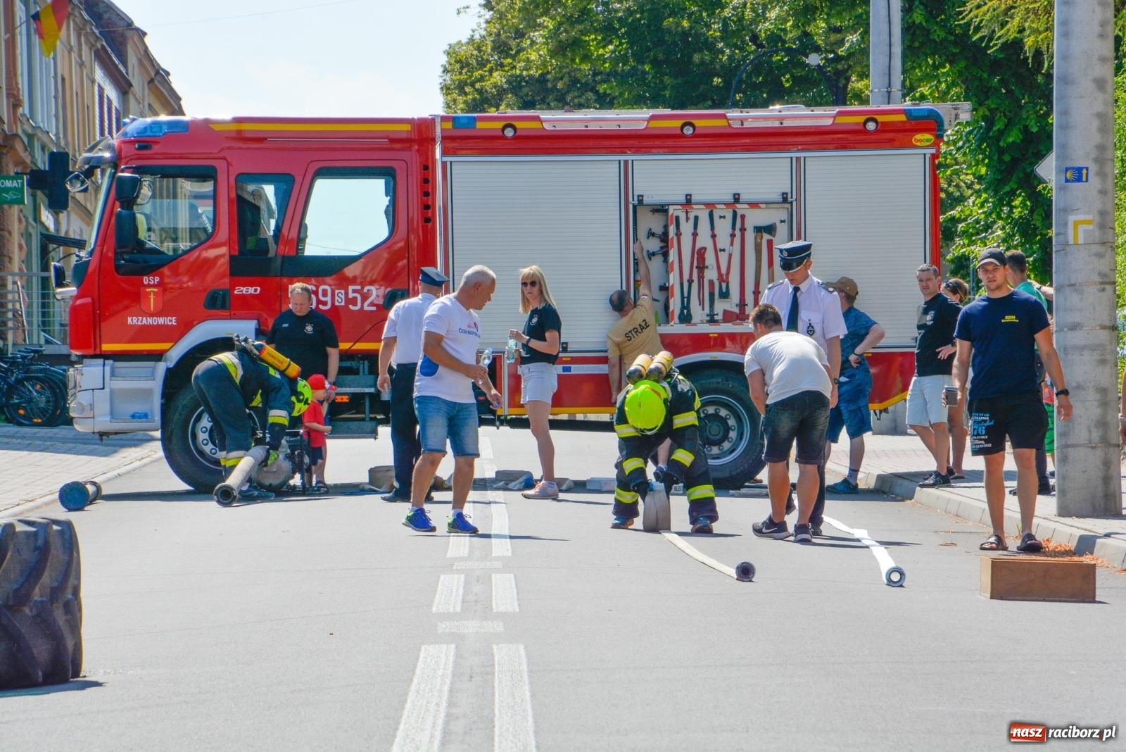 Zdjęcie w galerii na portalu naszraciborz.pl: Żelazny jak strażak. Międzynarodowa rywalizacja w Krzanowicach [FOTO i WIDEO] wiadomości z regionu