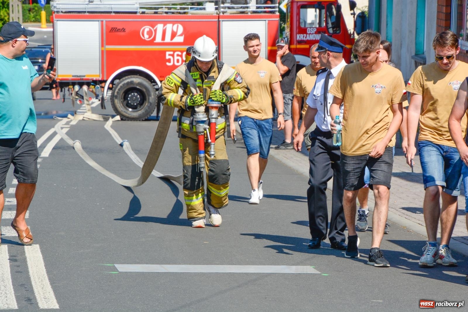 Zdjęcie w galerii na portalu naszraciborz.pl: Żelazny jak strażak. Międzynarodowa rywalizacja w Krzanowicach [FOTO i WIDEO] wiadomości z regionu