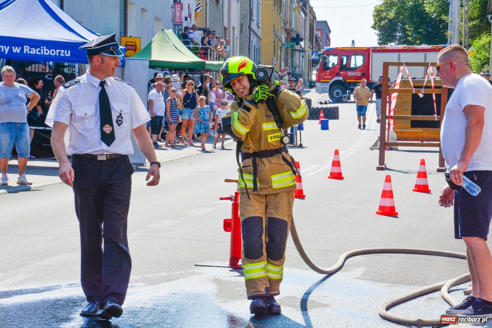 Zdjęcie w galerii na portalu naszraciborz.pl: Żelazny jak strażak. Międzynarodowa rywalizacja w Krzanowicach [FOTO i WIDEO] wiadomości z regionu