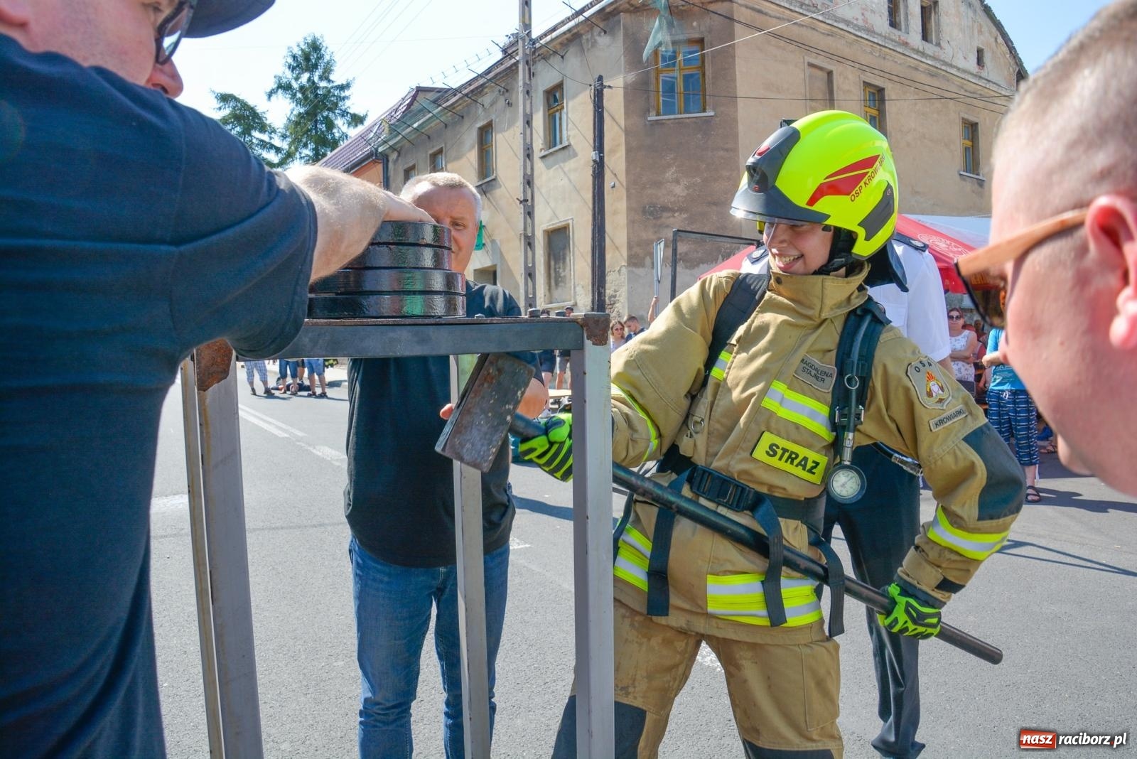 Zdjęcie w galerii na portalu naszraciborz.pl: Żelazny jak strażak. Międzynarodowa rywalizacja w Krzanowicach [FOTO i WIDEO] wiadomości z regionu