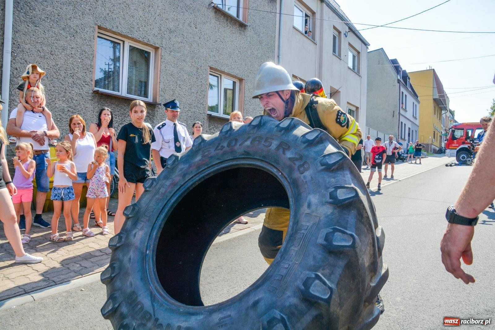 Zdjęcie w galerii na portalu naszraciborz.pl: Żelazny jak strażak. Międzynarodowa rywalizacja w Krzanowicach [FOTO i WIDEO] wiadomości z regionu