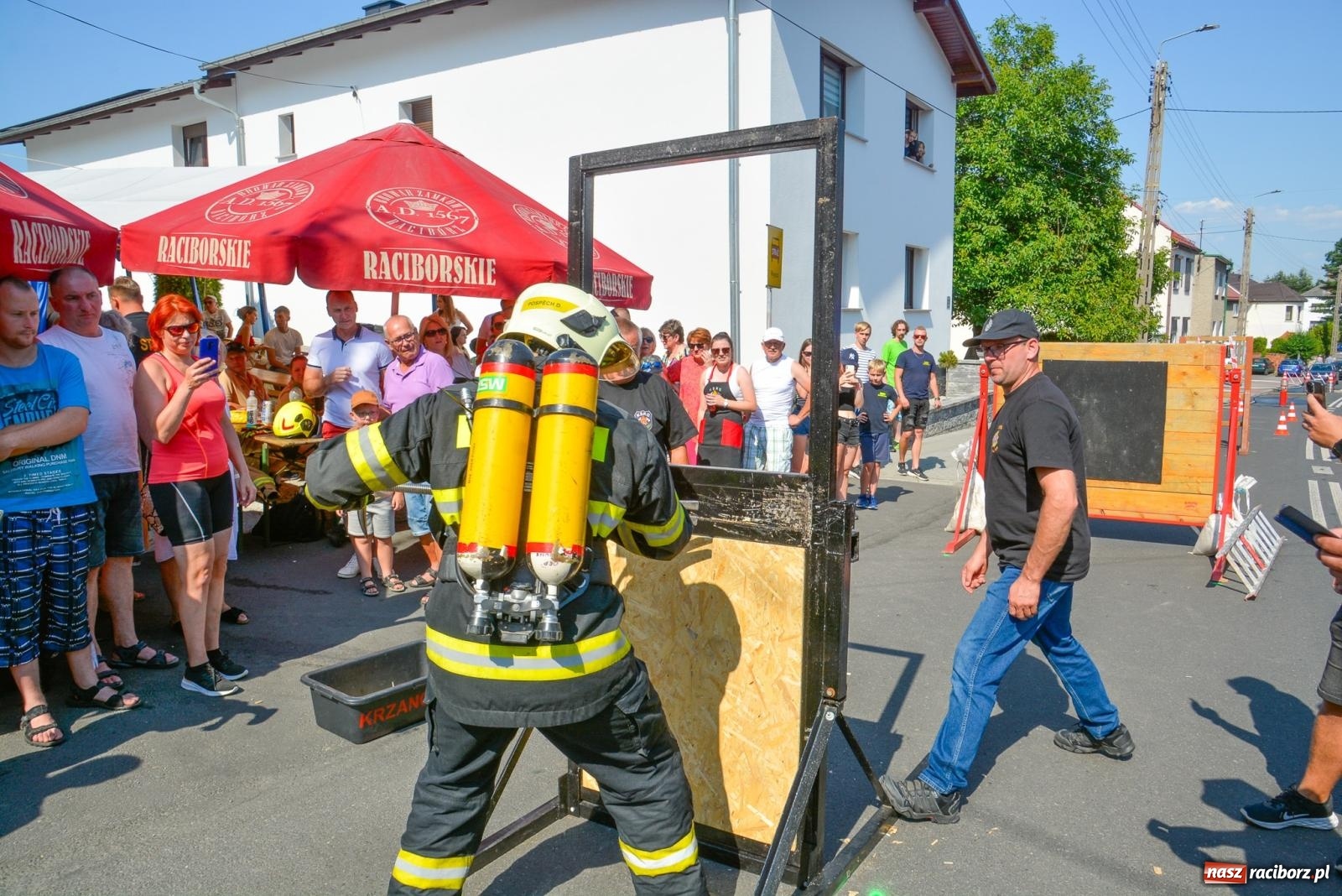 Zdjęcie w galerii na portalu naszraciborz.pl: Żelazny jak strażak. Międzynarodowa rywalizacja w Krzanowicach [FOTO i WIDEO] wiadomości z regionu