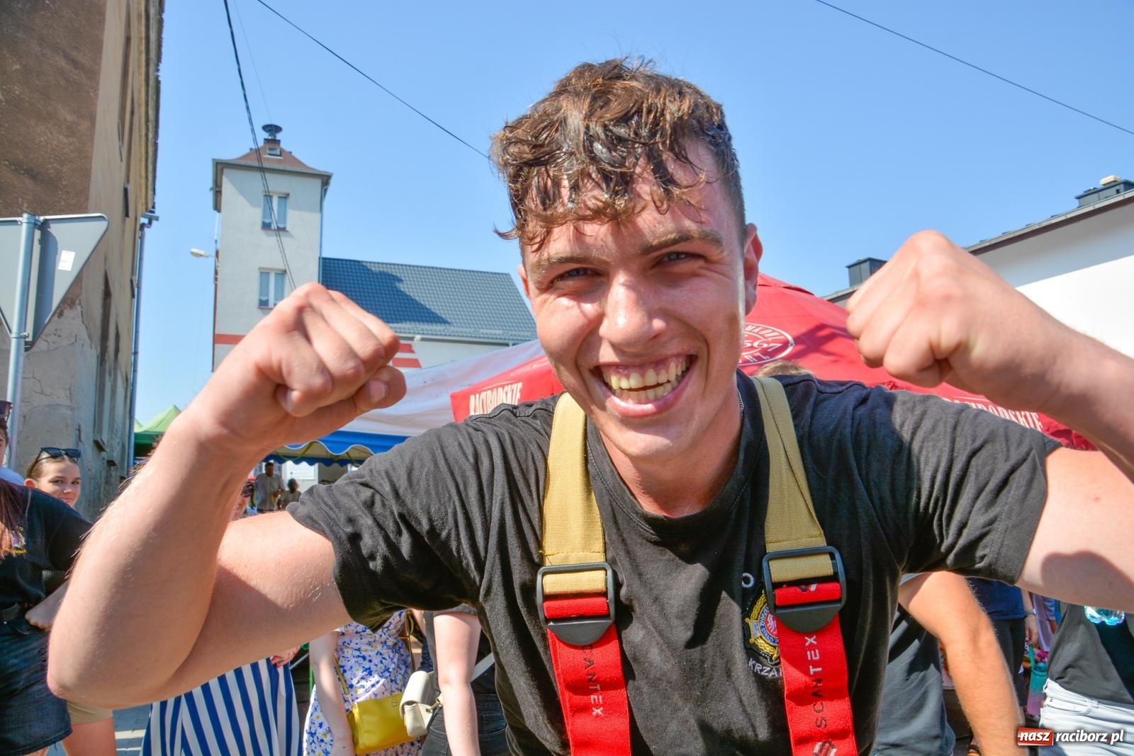 Zdjęcie w galerii na portalu naszraciborz.pl: Żelazny jak strażak. Międzynarodowa rywalizacja w Krzanowicach [FOTO i WIDEO] wiadomości z regionu