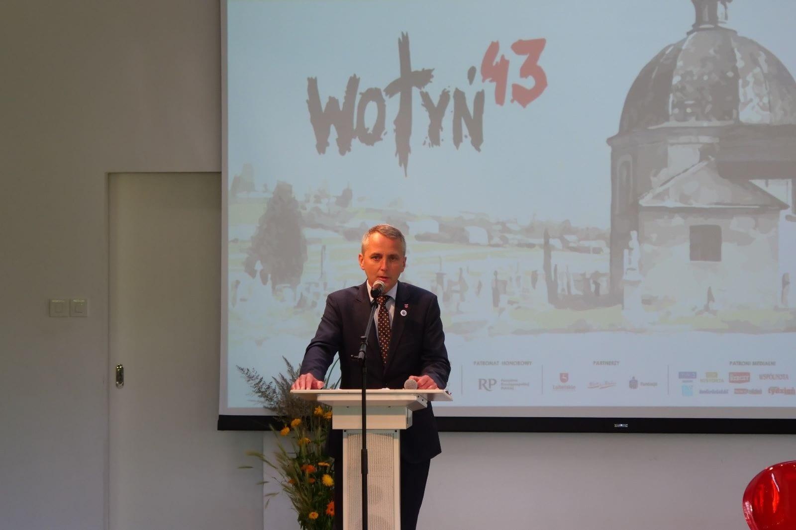 Zdjęcie w galerii na portalu naszraciborz.pl: Prezydent Raciborza w Chełmie na obchodach rocznicy Krwawej Niedzieli na Wołyniu wiadomości z regionu